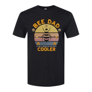 Bee Dad Honey I like A Regular Dad but Cooler Humor Softstyle CVC T-Shirt