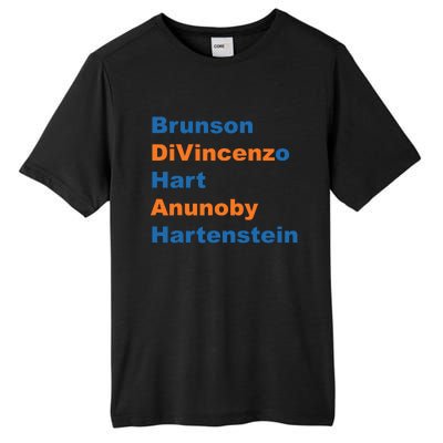 Brunson Divincenzo Hart Anunoby Hartenstein Tall Fusion ChromaSoft Performance T-Shirt