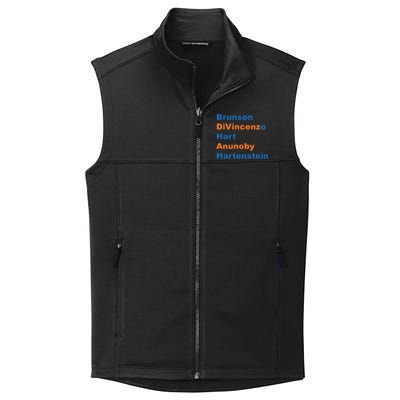 Brunson Divincenzo Hart Anunoby Hartenstein Collective Smooth Fleece Vest