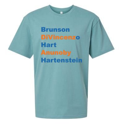 Brunson Divincenzo Hart Anunoby Hartenstein Sueded Cloud Jersey T-Shirt