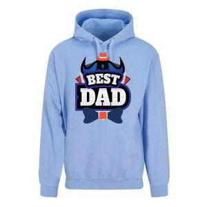 Best Dad Happy Fathers Day Unisex Surf Hoodie