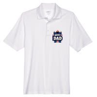 Best Dad Happy Fathers Day Men's Origin Performance Pique Polo