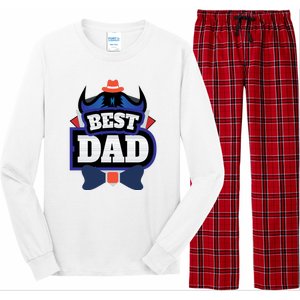 Best Dad Happy Fathers Day Long Sleeve Pajama Set