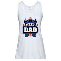 Best Dad Happy Fathers Day Ladies Essential Flowy Tank