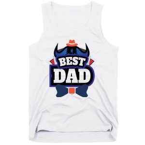 Best Dad Happy Fathers Day Tank Top