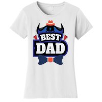 Best Dad Happy Fathers Day Women's T-Shirt