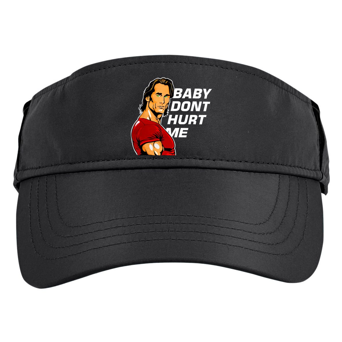 Baby Dont Hurt Me Funny Meme Adult Drive Performance Visor