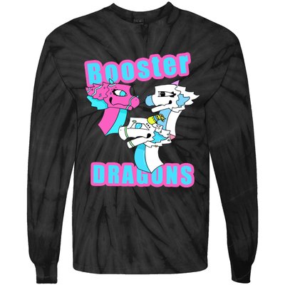 Booster Dragons Heavyweight Tie-Dye Long Sleeve Shirt