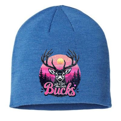 Buck Deer Hunting Hunter Girl Hunt Sustainable Beanie