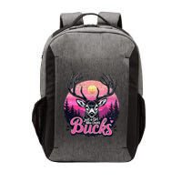 Buck Deer Hunting Hunter Girl Hunt Vector Backpack