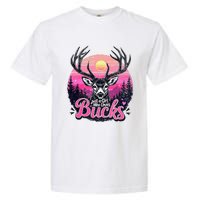 Buck Deer Hunting Hunter Girl Vintage Hunt Garment-Dyed Heavyweight T-Shirt