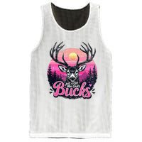 Buck Deer Hunting Hunter Girl Vintage Hunt Mesh Reversible Basketball Jersey Tank