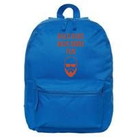 Bald Dads Have More Fun Dad Balding Funny Fathers Day Gym Gift 16 in Basic Backpack