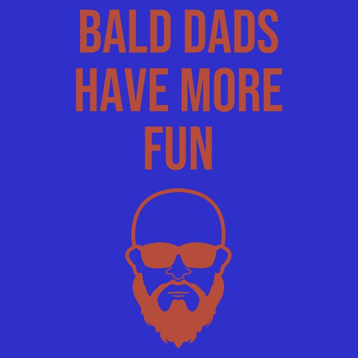 Bald Dads Have More Fun Dad Balding Funny Fathers Day Gym Gift 16 in Basic Backpack