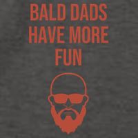 Bald Dads Have More Fun Dad Balding Funny Fathers Day Gym Gift Vector Backpack