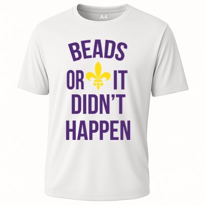 Beads Or It DidnT Happen Mardi Gras Performance Shirt