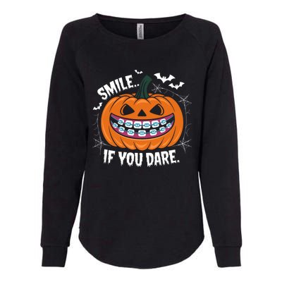 Braces Dentist Horror Gift Womens California Wash Sweatshirt