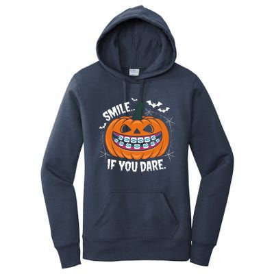 Braces Dentist Horror Gift Women's Pullover Hoodie