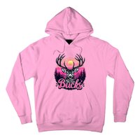 Buck Deer Hunting Hunter Vintage Hunt Hoodie