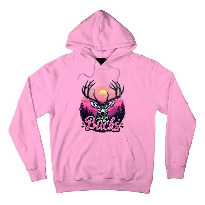 Buck Deer Hunting Hunter Vintage Hunt Hoodie