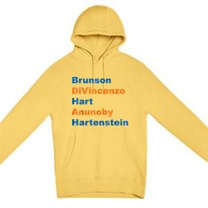 Brunson Divincenzo Hart Anunoby Hartenstein Gift Premium Pullover Hoodie