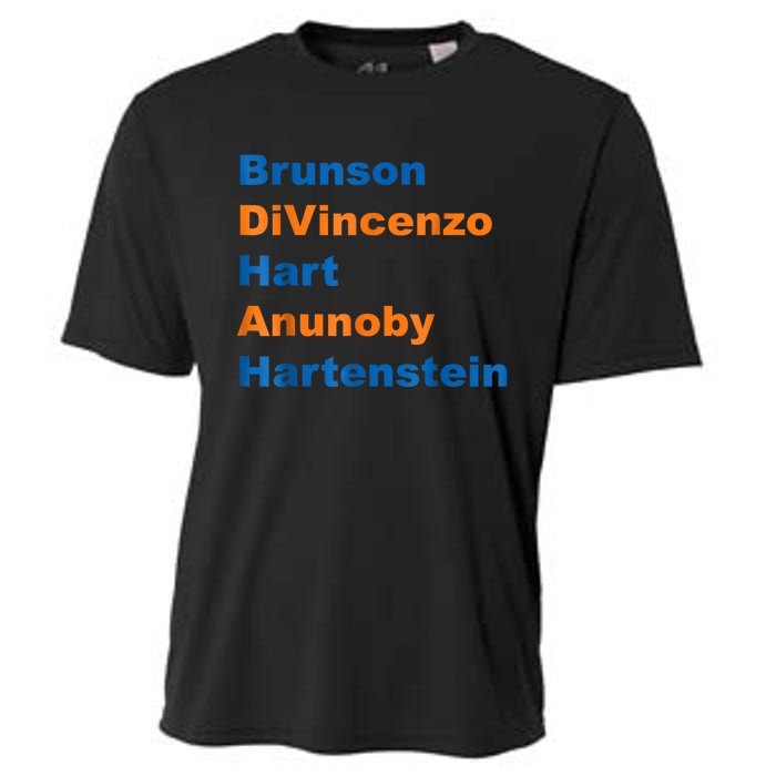 Brunson Divincenzo Hart Anunoby Hartenstein Gift Cooling Performance Crew T-Shirt