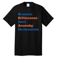 Brunson Divincenzo Hart Anunoby Hartenstein Gift Tall T-Shirt