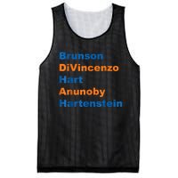 Brunson Divincenzo Hart Anunoby Hartenstein Gift Mesh Reversible Basketball Jersey Tank