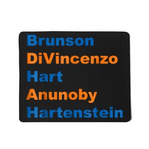 Brunson Divincenzo Hart Anunoby Hartenstein Gift Mousepad