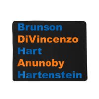 Brunson Divincenzo Hart Anunoby Hartenstein Gift Mousepad