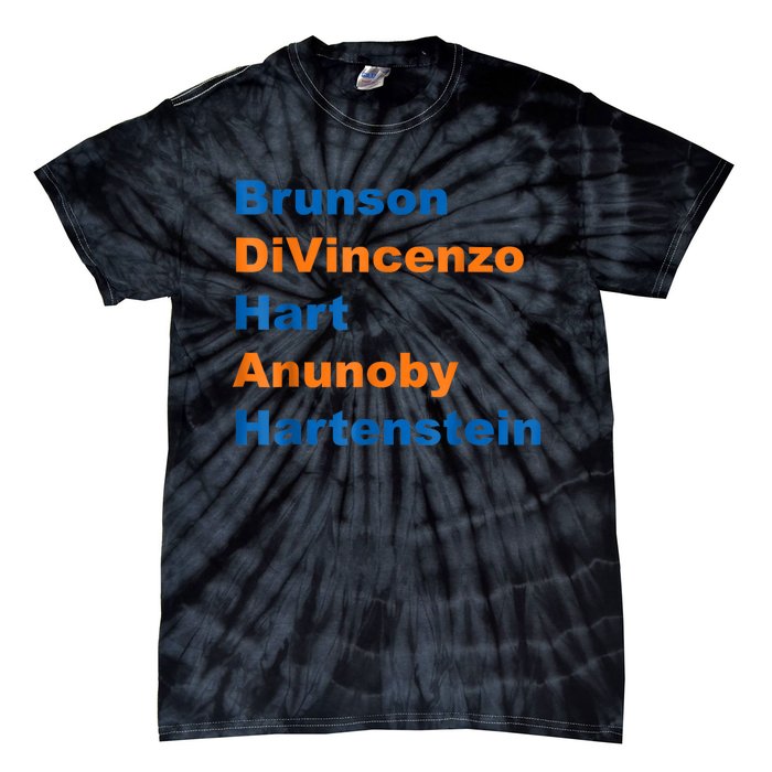 Brunson Divincenzo Hart Anunoby Hartenstein Gift Tie-Dye T-Shirt