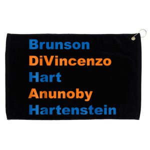 Brunson Divincenzo Hart Anunoby Hartenstein Gift Grommeted Golf Towel