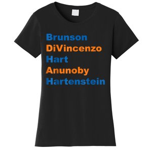 Brunson Divincenzo Hart Anunoby Hartenstein Gift Women's T-Shirt