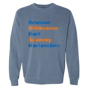 Brunson Divincenzo Hart Anunoby Hartenstein Gift Garment-Dyed Sweatshirt