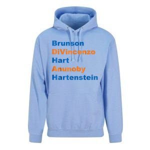 Brunson Divincenzo Hart Anunoby Hartenstein Gift Unisex Surf Hoodie