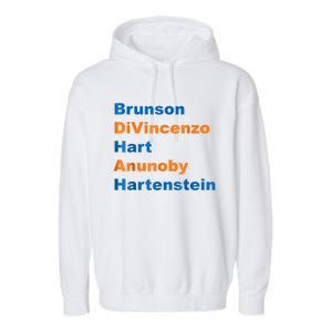 Brunson Divincenzo Hart Anunoby Hartenstein Gift Garment-Dyed Fleece Hoodie