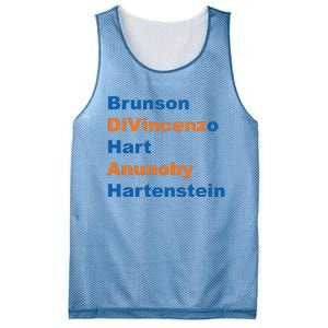 Brunson Divincenzo Hart Anunoby Hartenstein Mesh Reversible Basketball Jersey Tank