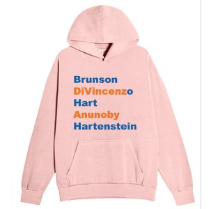 Brunson Divincenzo Hart Anunoby Hartenstein Urban Pullover Hoodie