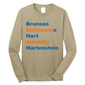 Brunson Divincenzo Hart Anunoby Hartenstein Long Sleeve Shirt