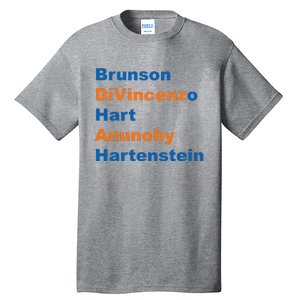 Brunson Divincenzo Hart Anunoby Hartenstein Tall T-Shirt