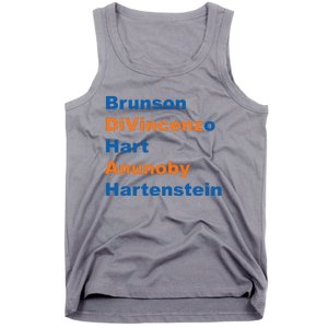 Brunson Divincenzo Hart Anunoby Hartenstein Tank Top