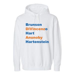 Brunson Divincenzo Hart Anunoby Hartenstein Garment-Dyed Fleece Hoodie