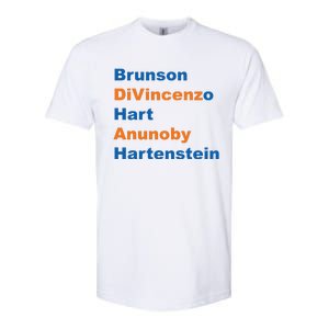 Brunson Divincenzo Hart Anunoby Hartenstein Softstyle CVC T-Shirt