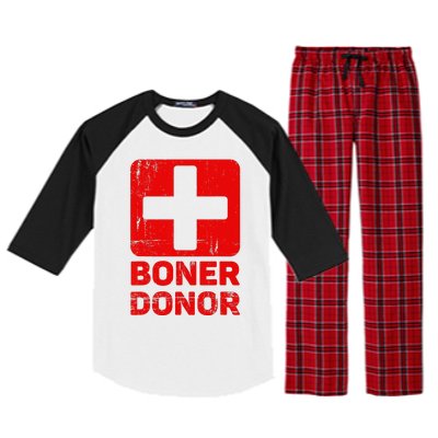 Boner Donor Halloween Raglan Sleeve Pajama Set