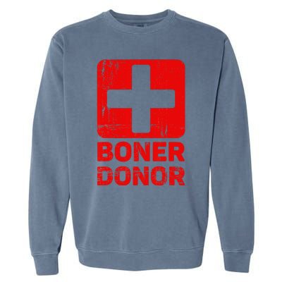 Boner Donor Halloween Garment-Dyed Sweatshirt