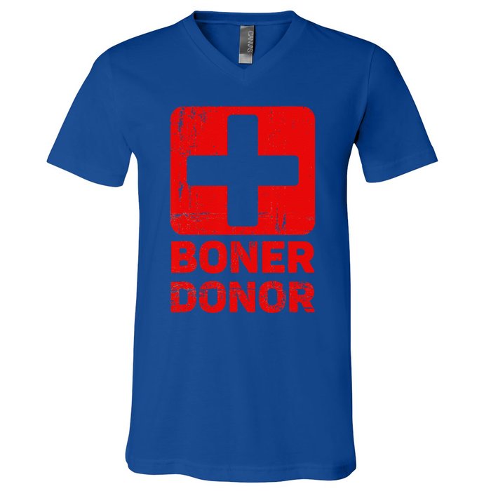 Boner Donor Halloween V-Neck T-Shirt