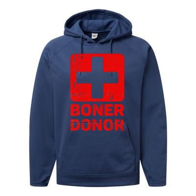 Boner Donor Halloween Performance Fleece Hoodie