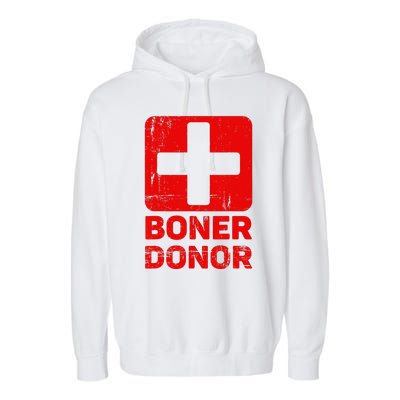 Boner Donor Halloween Garment-Dyed Fleece Hoodie