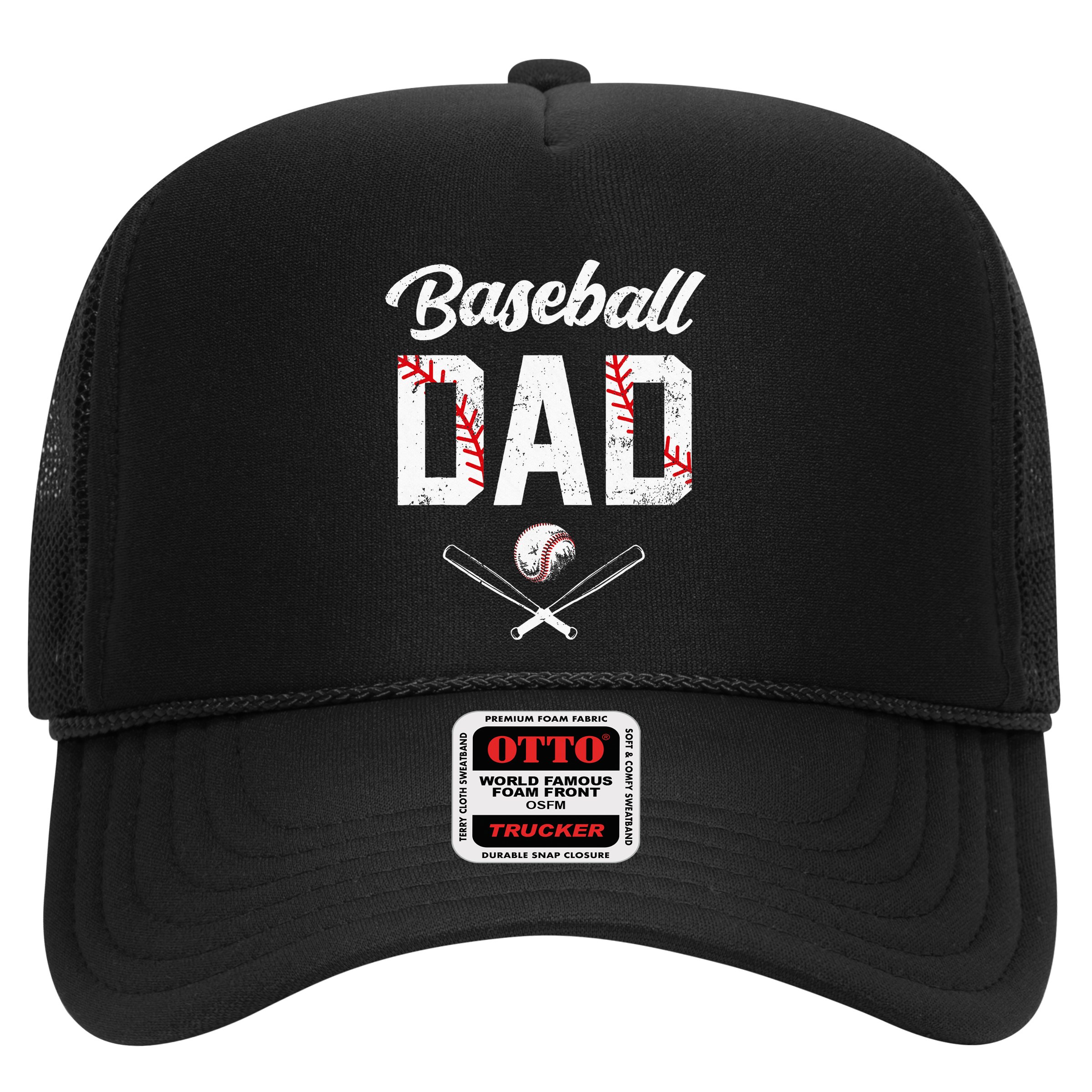 Baseball Dad Happy Fathers Day Wife Daughter Hat