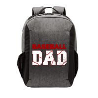 Baseball Dad Happy Fathers Days For Boy Vector Backpack